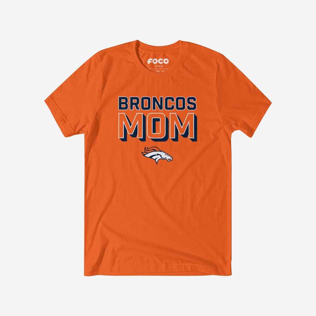 Denver Broncos Team Mom T-Shirt FOCO S - FOCO.com