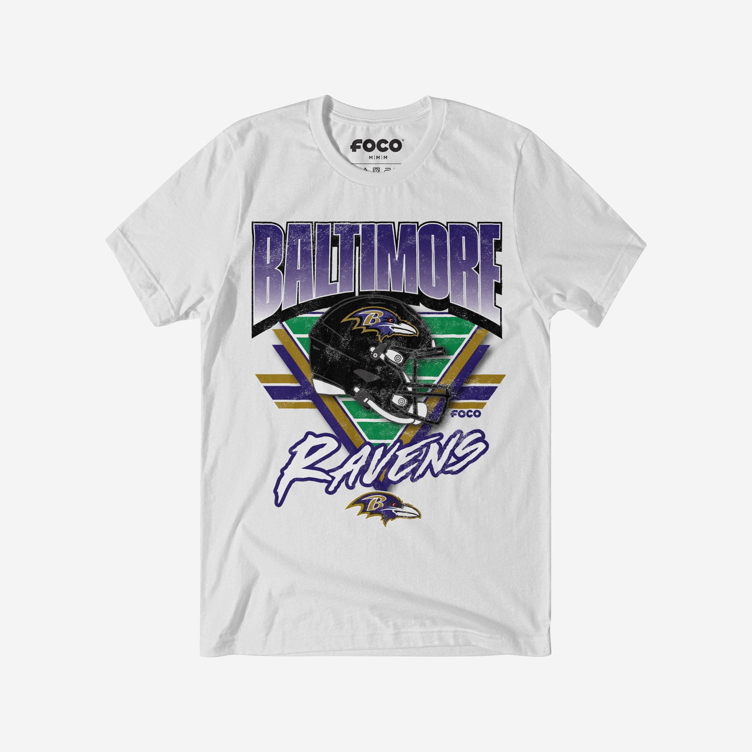 Baltimore Ravens Triangle Vintage T-Shirt - Main Image