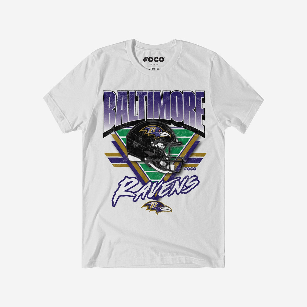 Baltimore Ravens Triangle Vintage T-Shirt FOCO S - FOCO.com