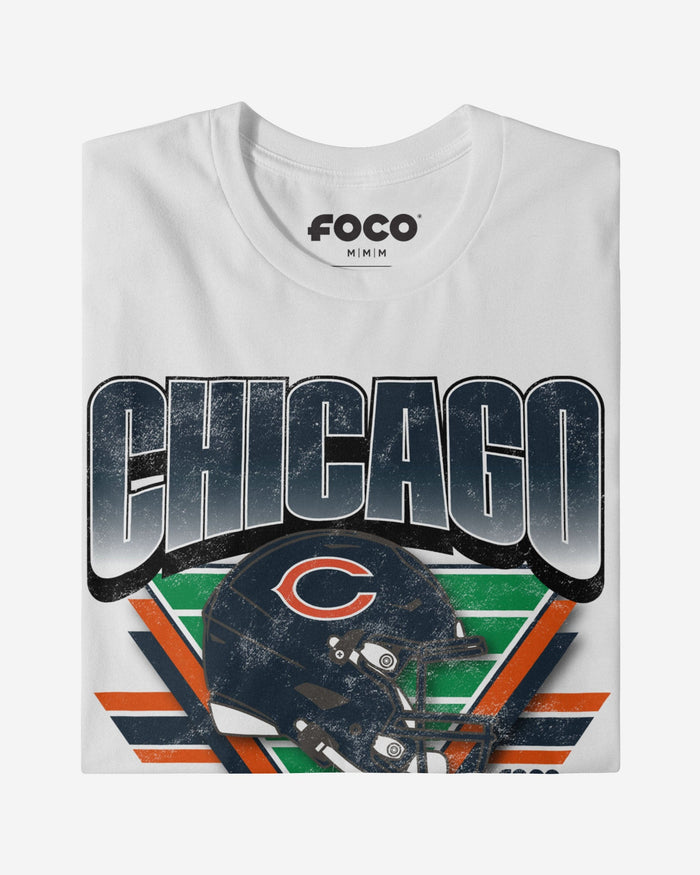Chicago Bears Triangle Vintage T-Shirt FOCO - FOCO.com
