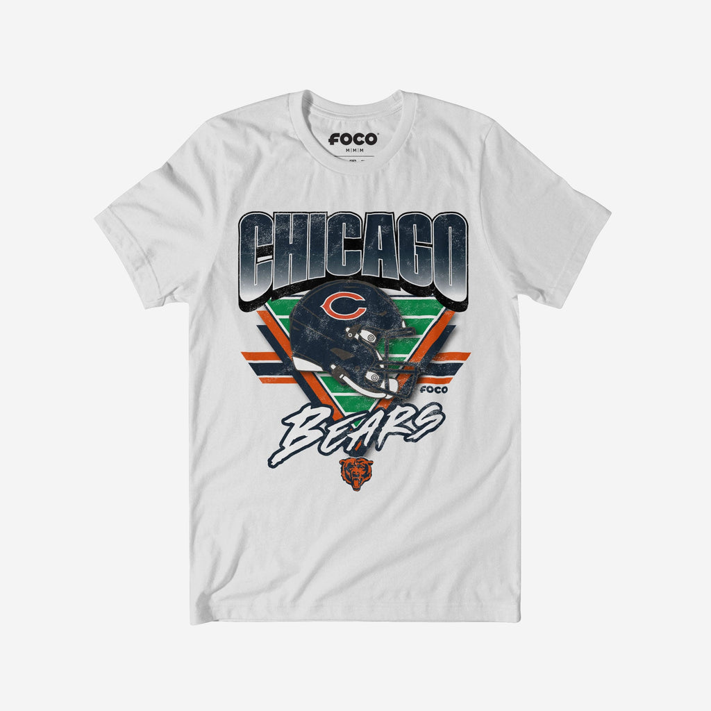 Chicago Bears Triangle Vintage T-Shirt FOCO S - FOCO.com