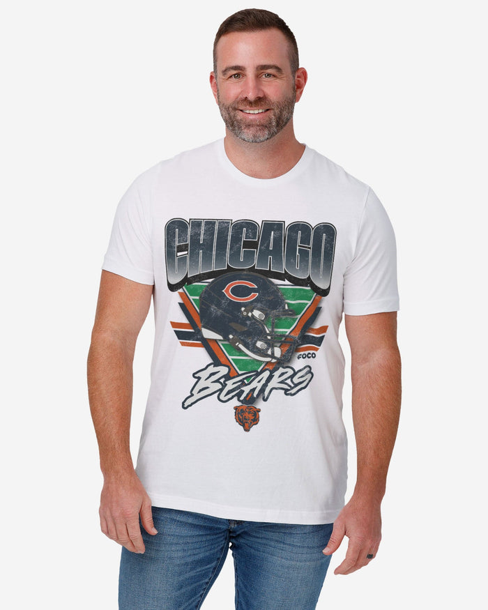 Chicago Bears Triangle Vintage T-Shirt FOCO - FOCO.com