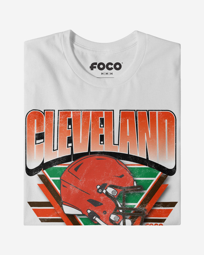 Cleveland Browns Triangle Vintage T-Shirt FOCO - FOCO.com
