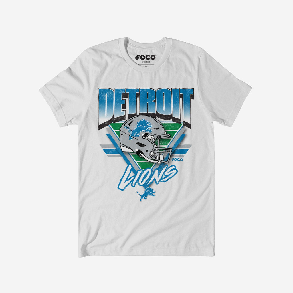 Detroit Lions Triangle Vintage T-Shirt FOCO S - FOCO.com