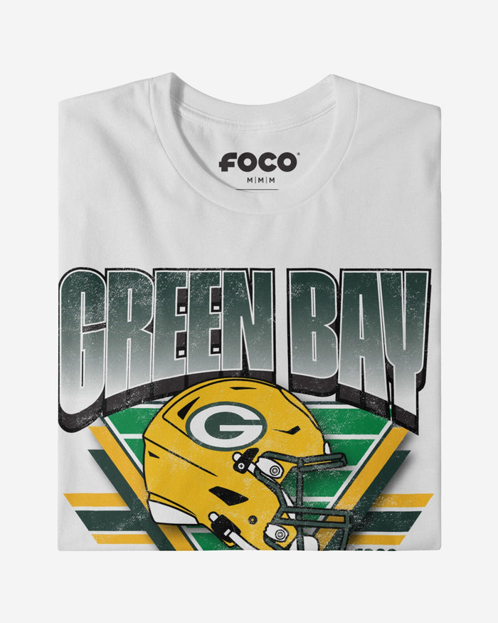 Green Bay Packers Triangle Vintage T-Shirt FOCO - FOCO.com