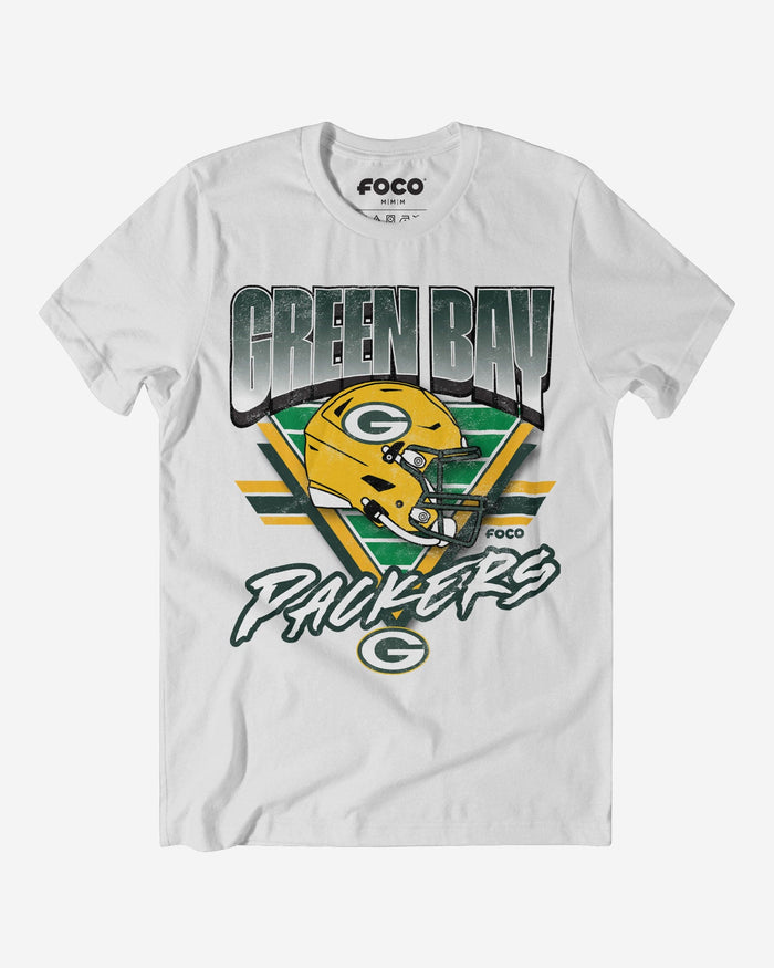 Green Bay Packers Triangle Vintage T-Shirt FOCO S - FOCO.com