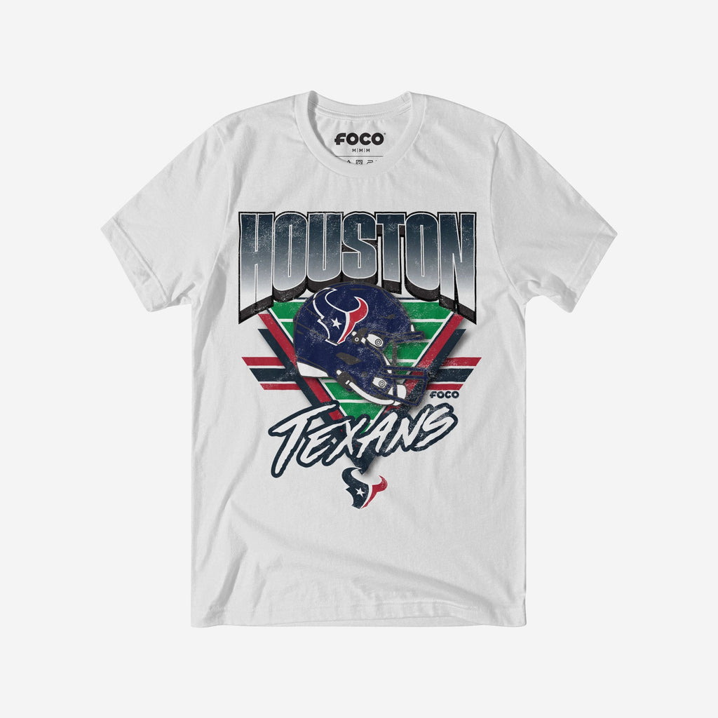 Houston Texans Triangle Vintage T-Shirt FOCO S - FOCO.com