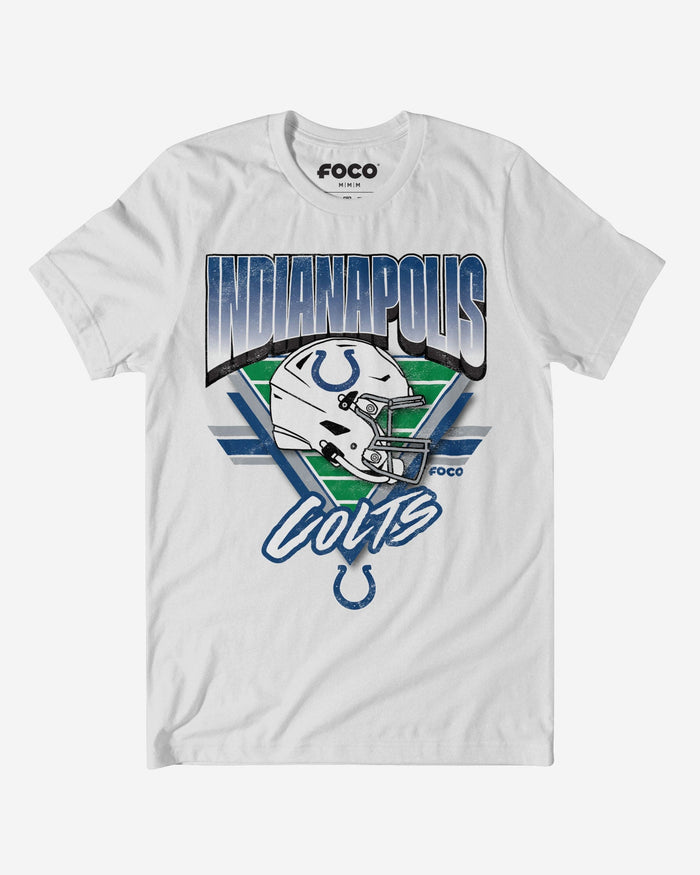 Indianapolis Colts Triangle Vintage T-Shirt FOCO S - FOCO.com