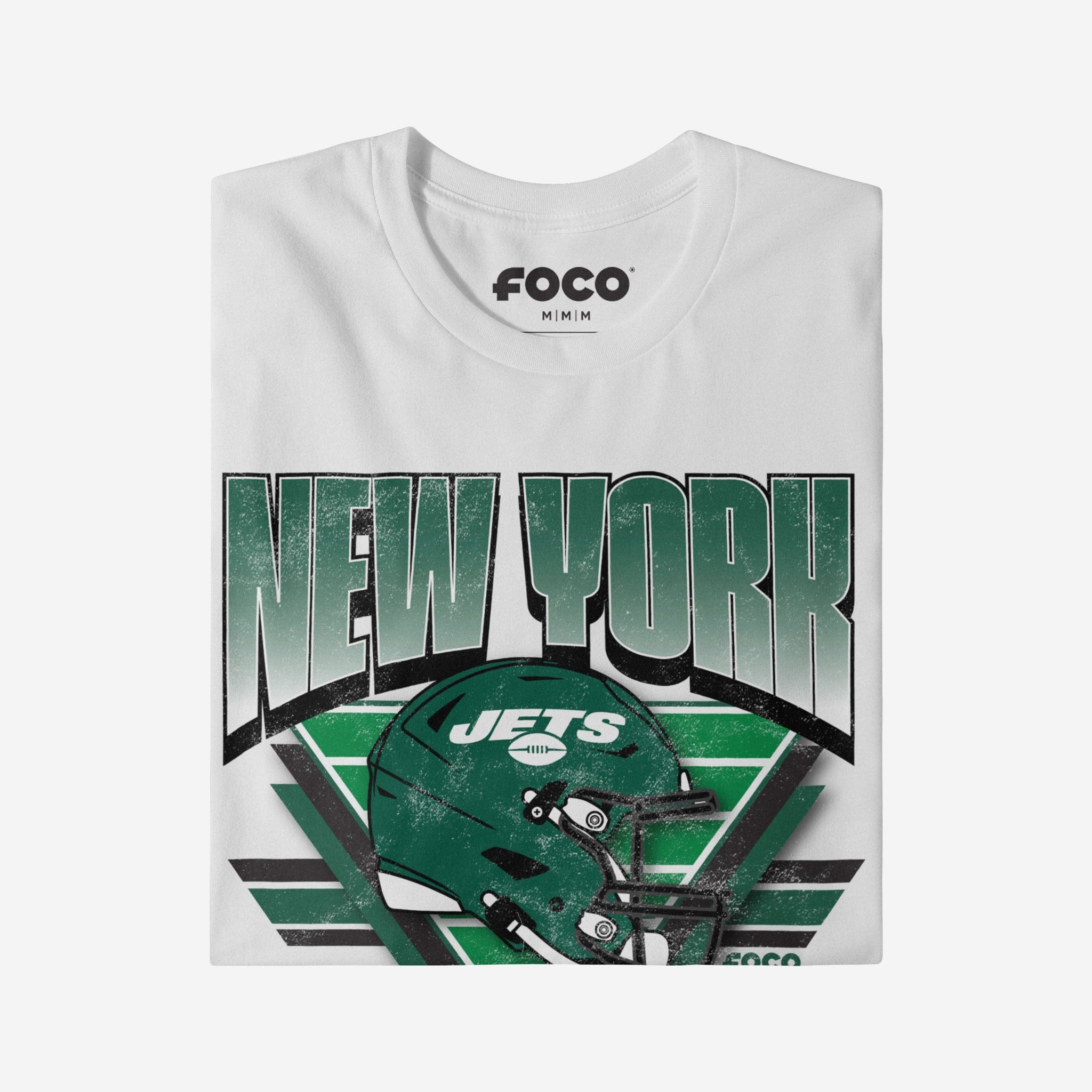 90'ビンテージNYジェッツTシャツ New York Jets Triangle Vintage T-Shirt FOCO