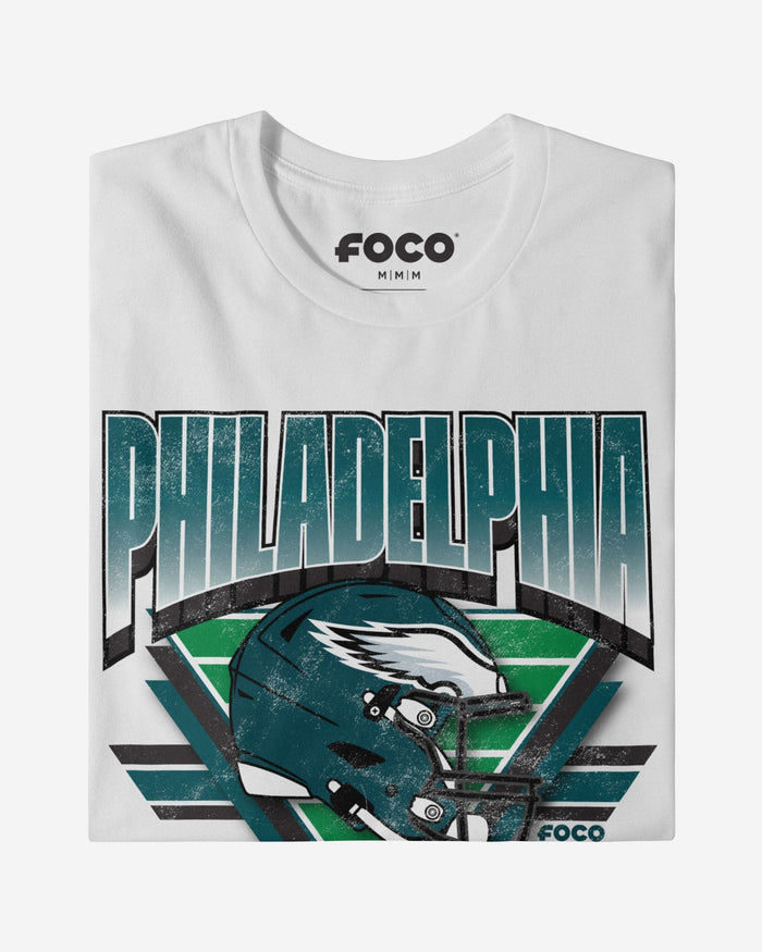 Philadelphia Eagles Triangle Vintage T-Shirt FOCO - FOCO.com