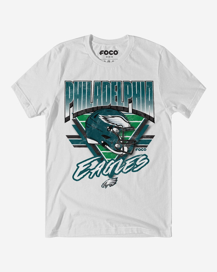 Philadelphia Eagles Triangle Vintage T-Shirt FOCO S - FOCO.com