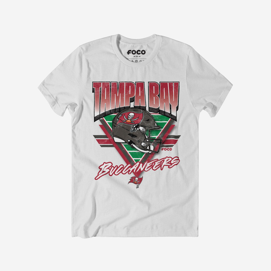 Tampa Bay Buccaneers Triangle Vintage T-Shirt FOCO S - FOCO.com