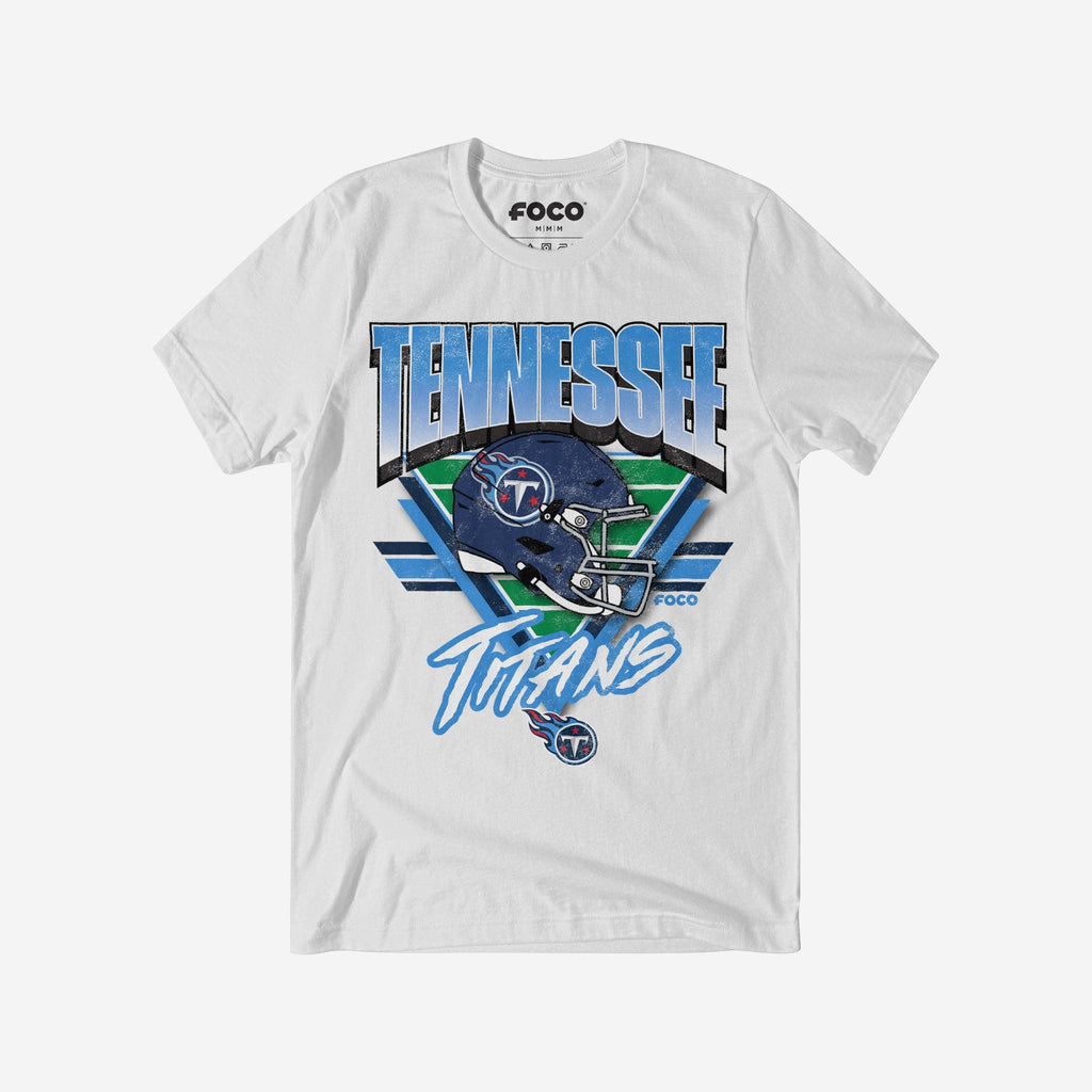Tennessee Titans Triangle Vintage T-Shirt FOCO S - FOCO.com