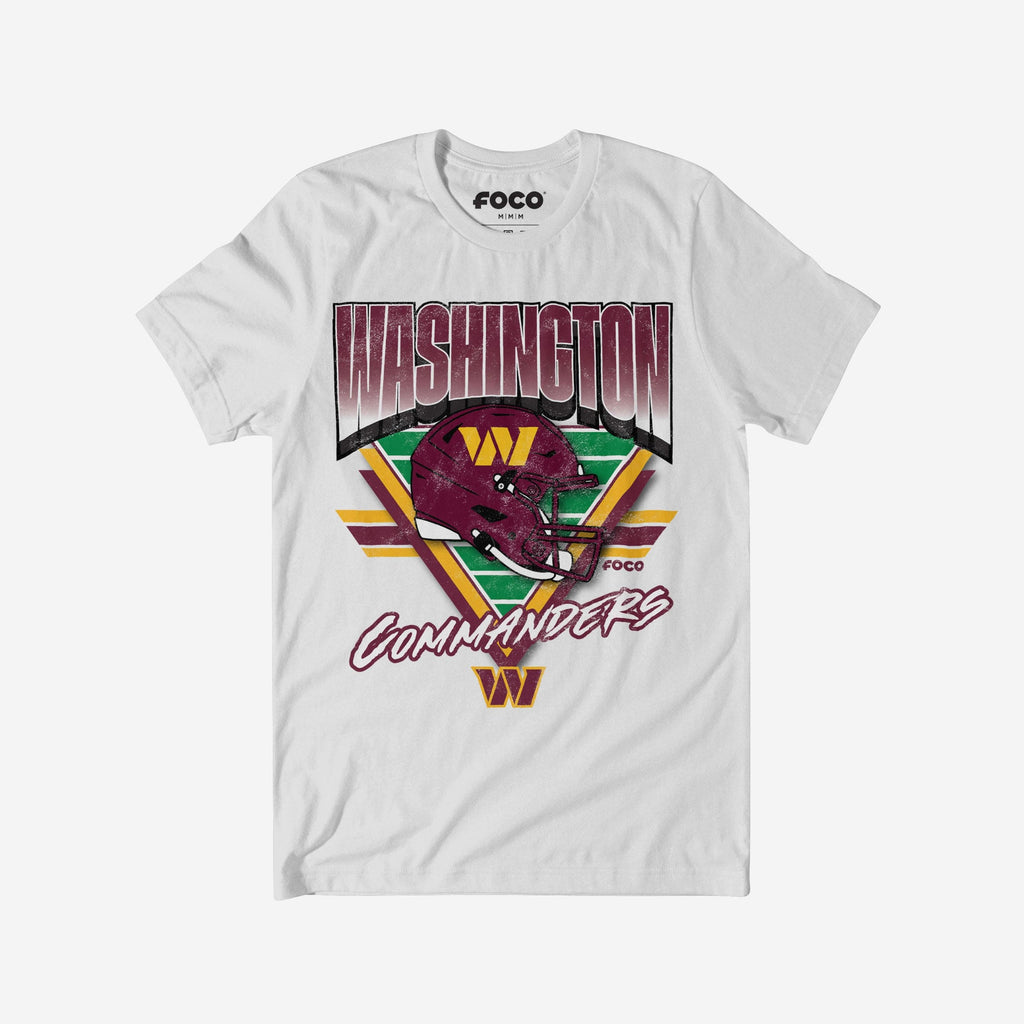 Washington Commanders Triangle Vintage T-Shirt FOCO S - FOCO.com