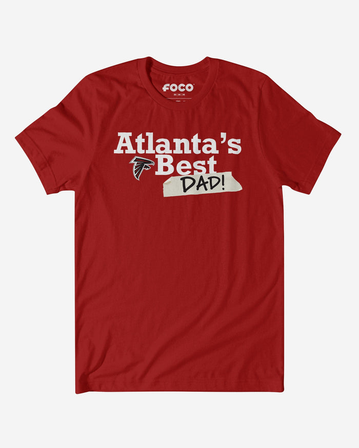 Atlanta Falcons World's Best Dad T-Shirt FOCO S - FOCO.com