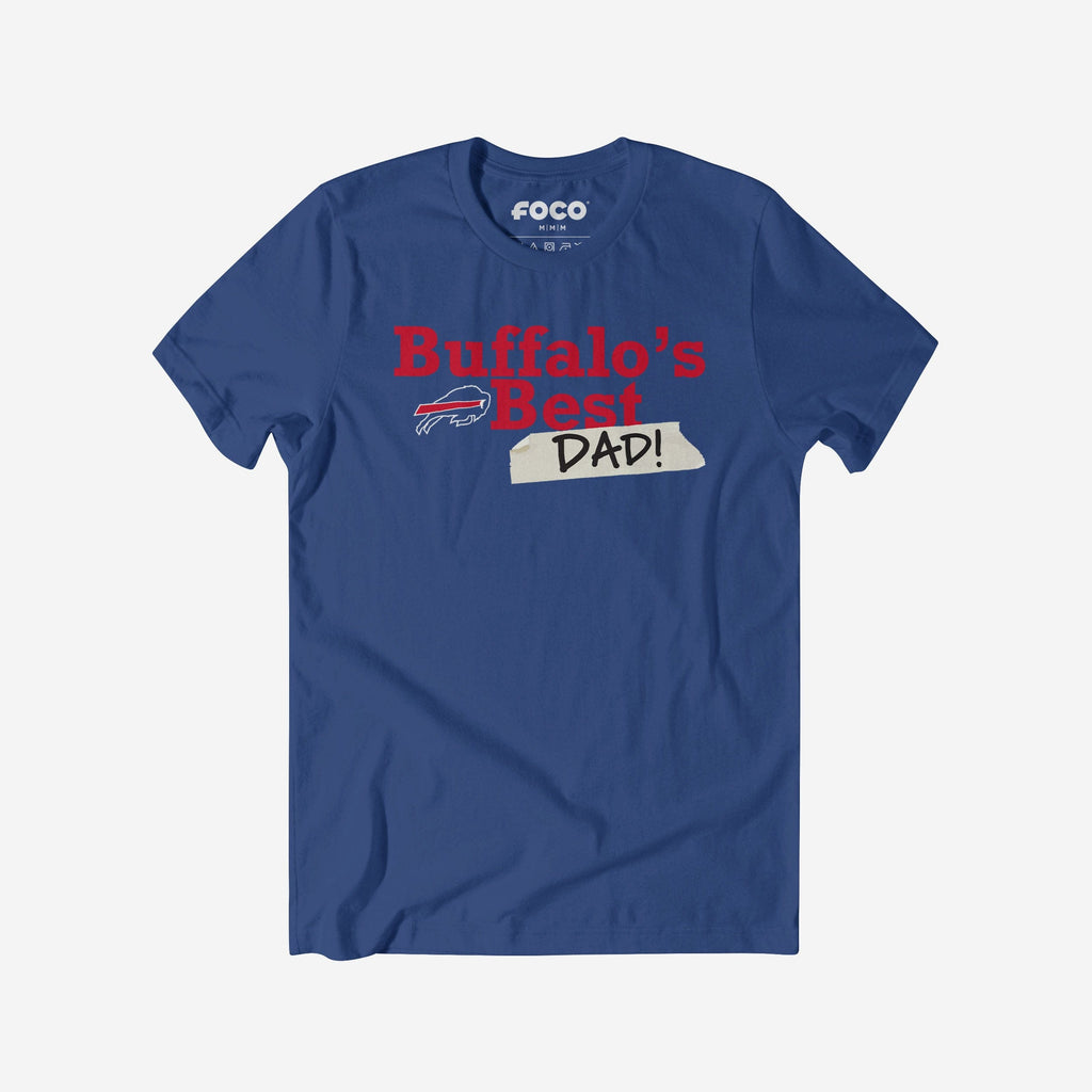 Buffalo Bills World's Best Dad T-Shirt FOCO S - FOCO.com