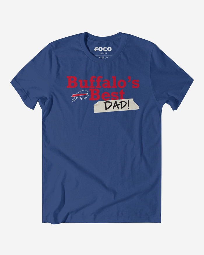Buffalo Bills World's Best Dad T-Shirt FOCO S - FOCO.com