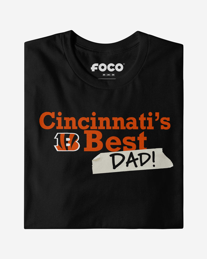 Cincinnati Bengals World's Best Dad T-Shirt FOCO S - FOCO.com