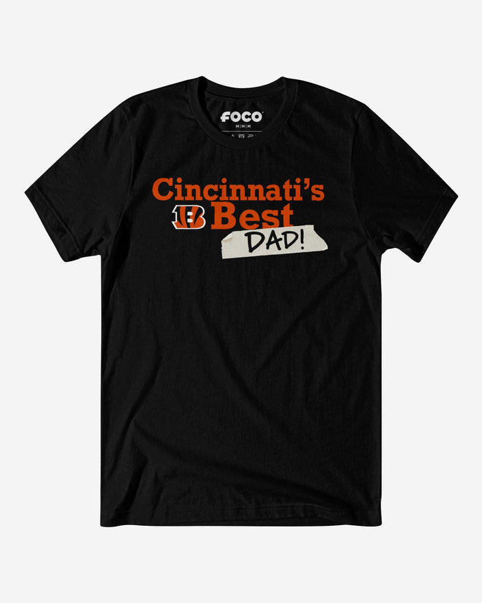 Cincinnati Bengals World's Best Dad T-Shirt FOCO S - FOCO.com