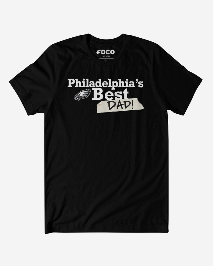 Philadelphia Eagles World's Best Dad T-Shirt FOCO S - FOCO.com