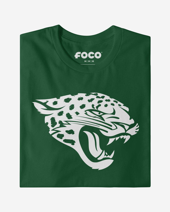 Jacksonville Jaguars White Logo T-Shirt FOCO - FOCO.com