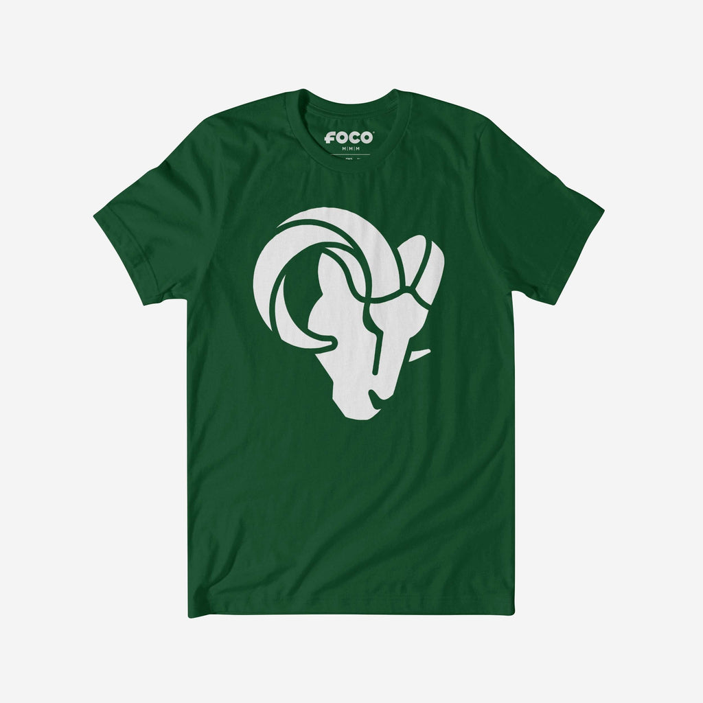 Los Angeles Rams White Logo T-Shirt FOCO S - FOCO.com