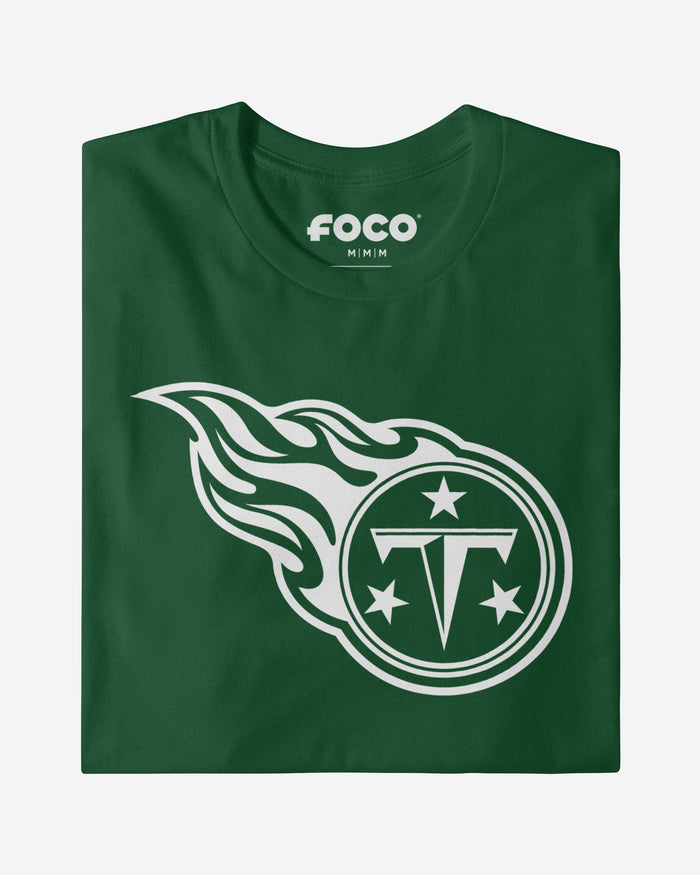 Tennessee Titans White Logo T-Shirt FOCO - FOCO.com