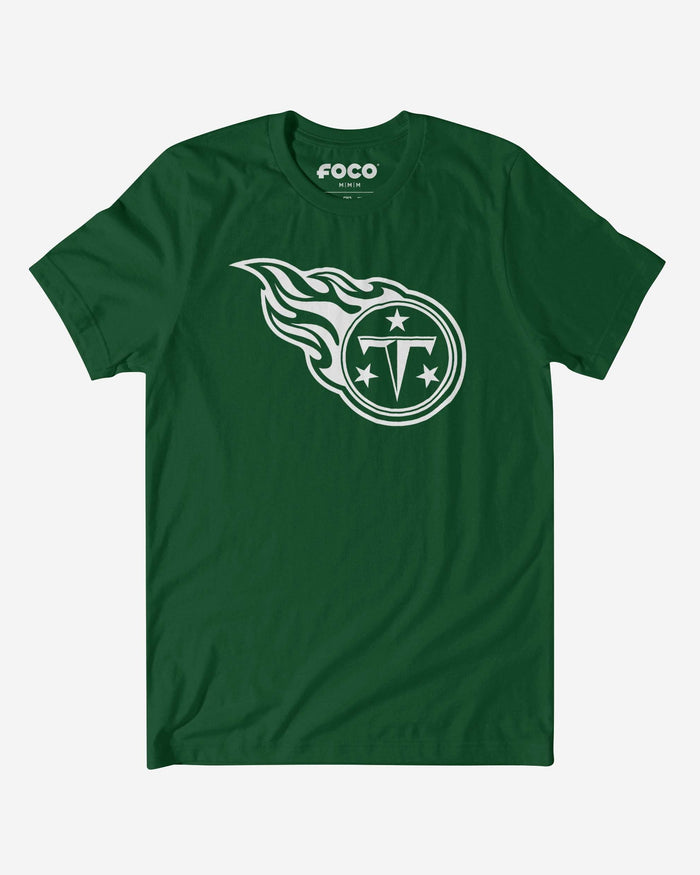 Tennessee Titans White Logo T-Shirt FOCO S - FOCO.com
