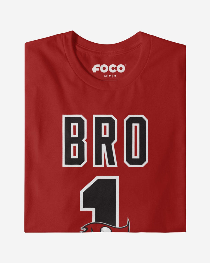 Tampa Bay Buccaneers Number 1 Bro T-Shirt FOCO - FOCO.com