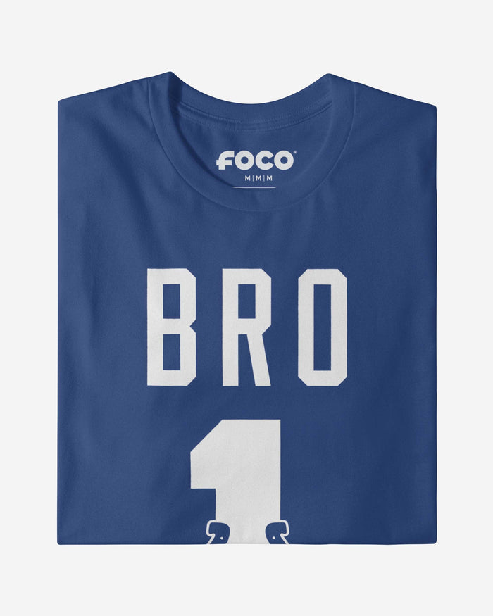 Indianapolis Colts Number 1 Bro T-Shirt FOCO - FOCO.com