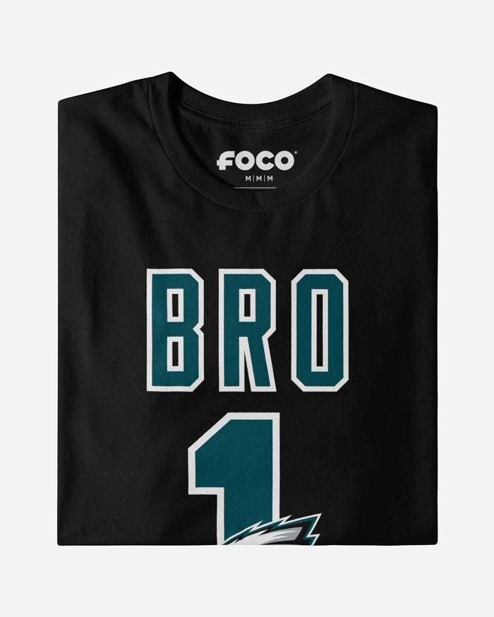 Philadelphia Eagles Number 1 Bro T-Shirt FOCO - FOCO.com