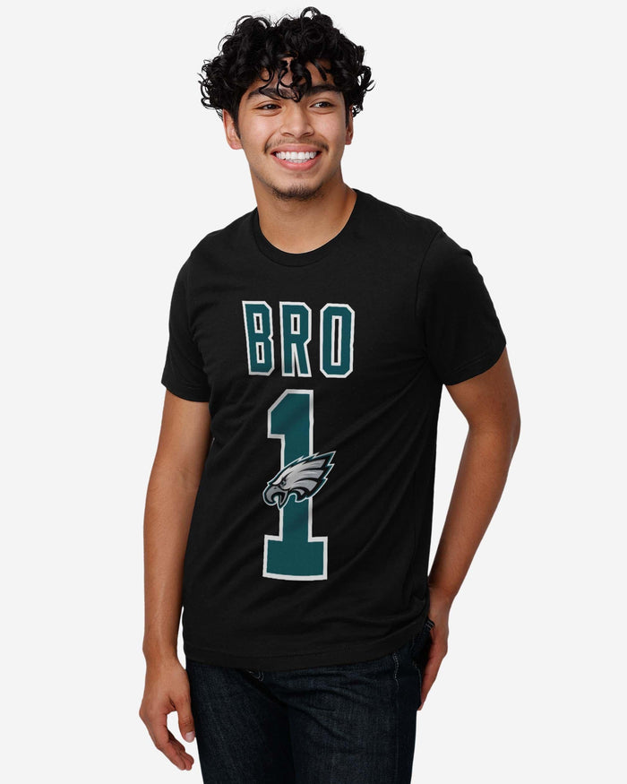 Philadelphia Eagles Number 1 Bro T-Shirt FOCO - FOCO.com