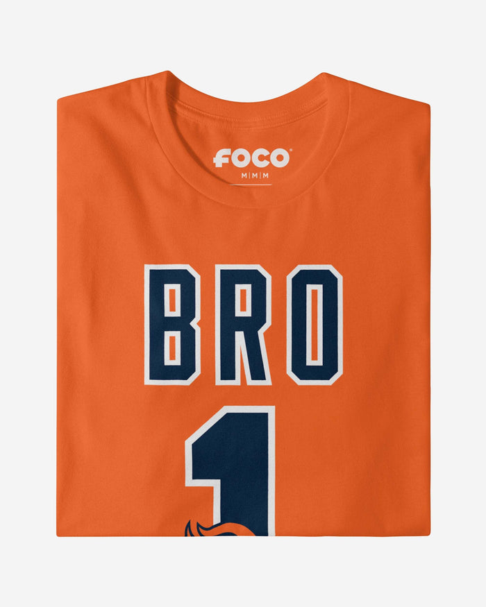 Denver Broncos Number 1 Bro T-Shirt FOCO - FOCO.com