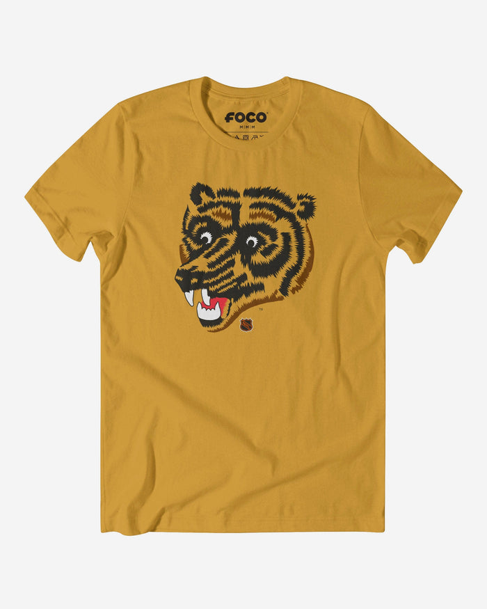 Boston Bruins 1926 Retro Logo T-Shirt FOCO Maize Yellow S - FOCO.com