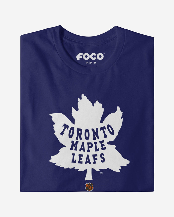 Toronto Maple Leafs 1927 Retro Logo T-Shirt FOCO Team Navy S - FOCO.com