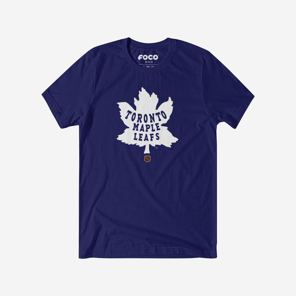 Toronto Maple Leafs 1927 Retro Logo T-Shirt FOCO Team Navy S - FOCO.com