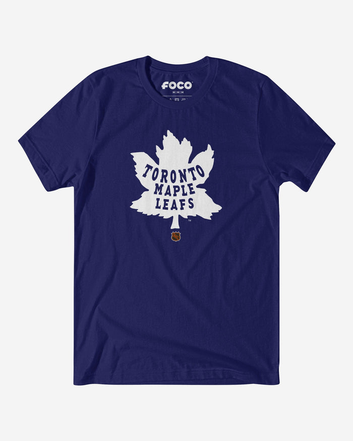 Toronto Maple Leafs 1927 Retro Logo T-Shirt FOCO Team Navy S - FOCO.com