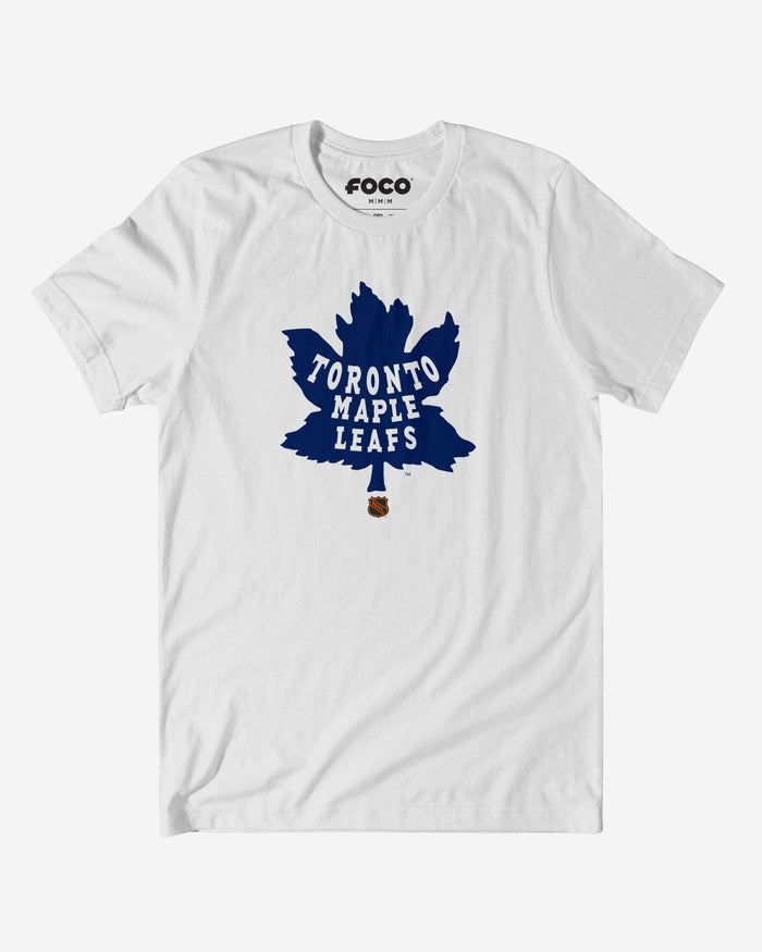 Toronto Maple Leafs 1927 Retro Logo T-Shirt FOCO White S - FOCO.com
