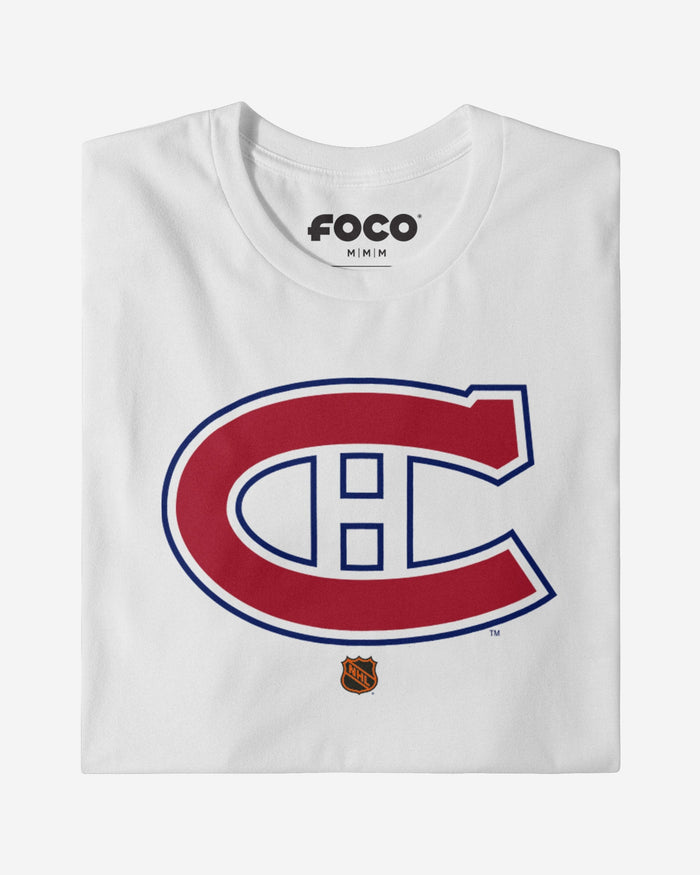 Montreal Canadiens 1947 Retro Logo T-Shirt FOCO Canvas Red S - FOCO.com