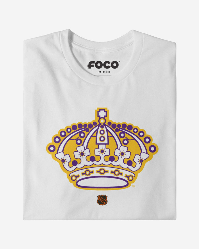 Los Angeles Kings 1967 Retro Logo T-Shirt FOCO Maize Yellow S - FOCO.com