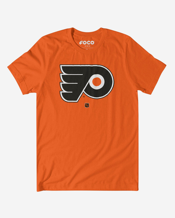 Philadelphia Flyers 1967 Retro Logo T-Shirt FOCO Orange S - FOCO.com