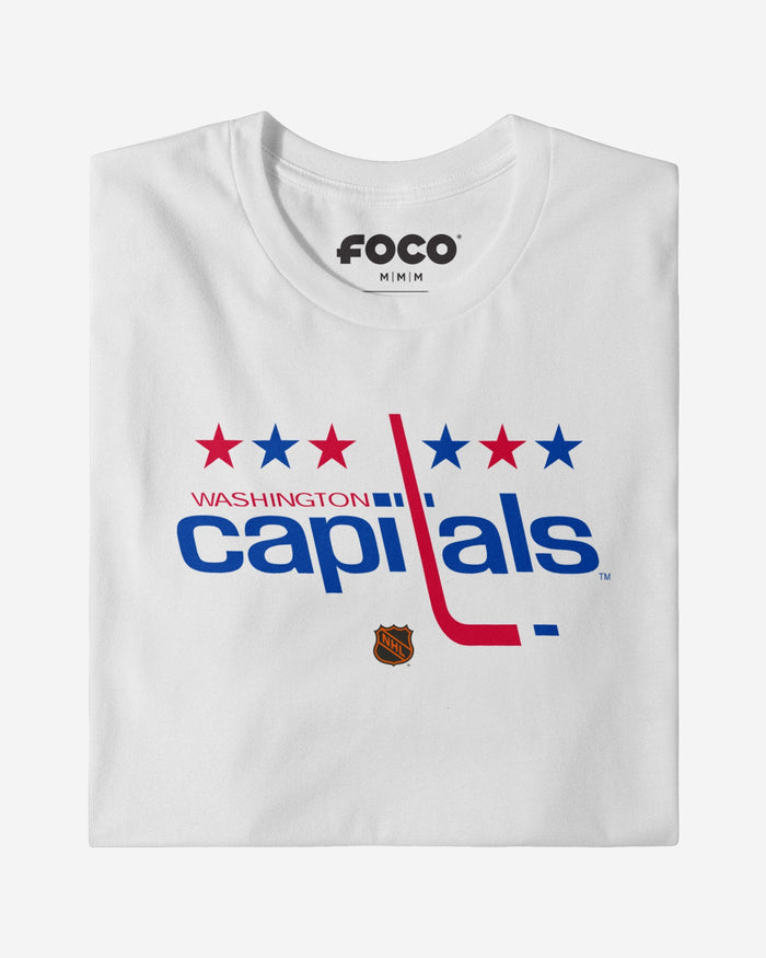 Washington Capitals 1974 Retro Logo T-Shirt FOCO Red S - FOCO.com