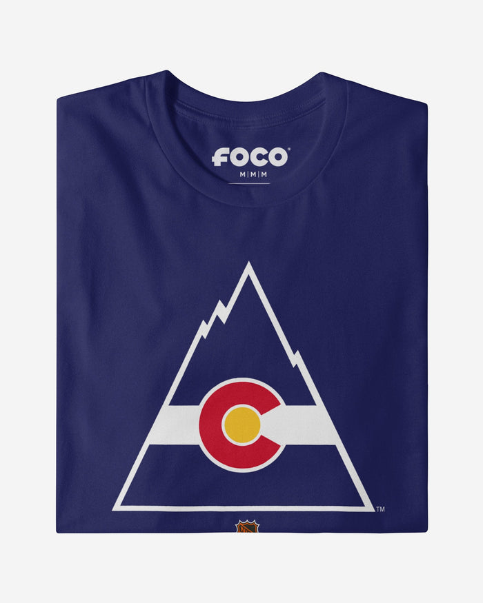 Colorado Rockies 1976 Retro Logo T-Shirt FOCO Carolina Blue S - FOCO.com