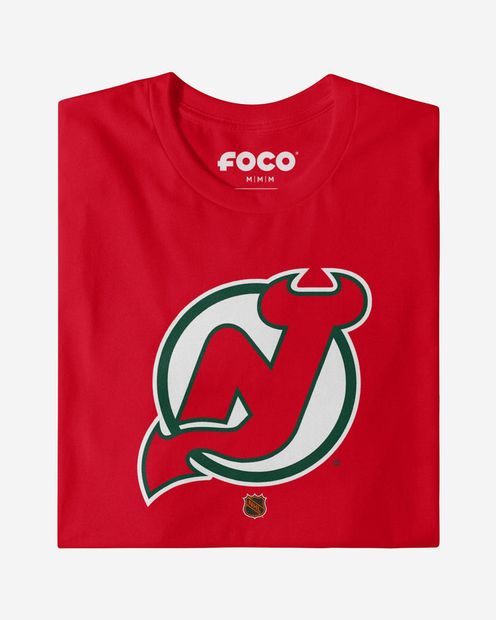 New Jersey Devils 1986 Retro Logo T-Shirt FOCO Forest S - FOCO.com