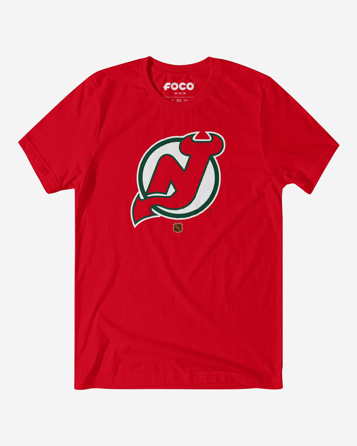 New Jersey Devils 1986 Retro Logo T-Shirt FOCO Red S - FOCO.com