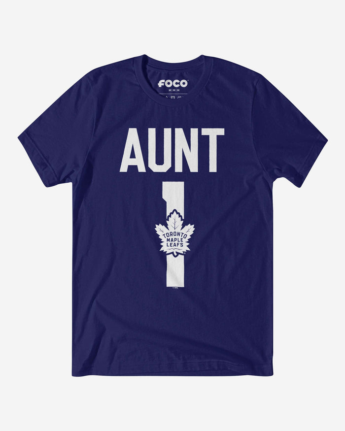 Toronto Maple Leafs Number 1 Aunt T-Shirt FOCO S - FOCO.com