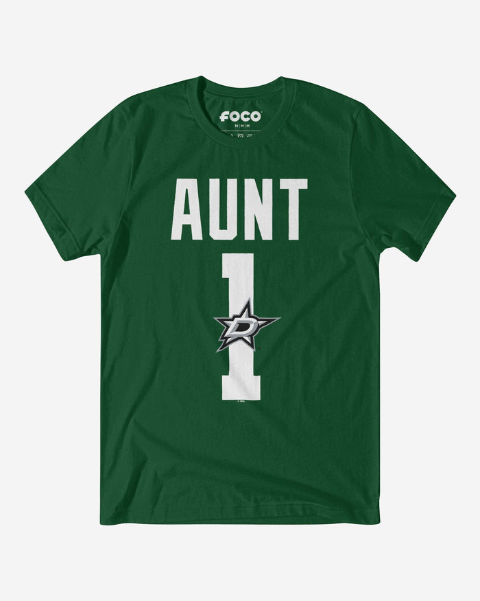 Dallas Stars Number 1 Aunt T-Shirt FOCO S - FOCO.com