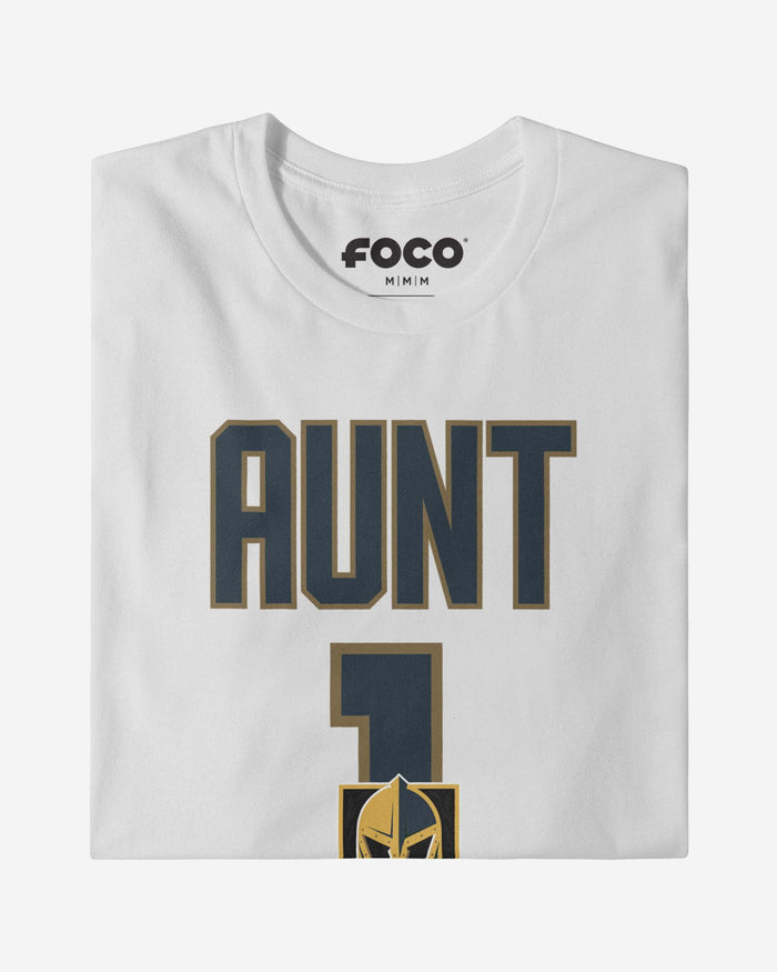 Vegas Golden Knights Number 1 Aunt T-Shirt FOCO - FOCO.com