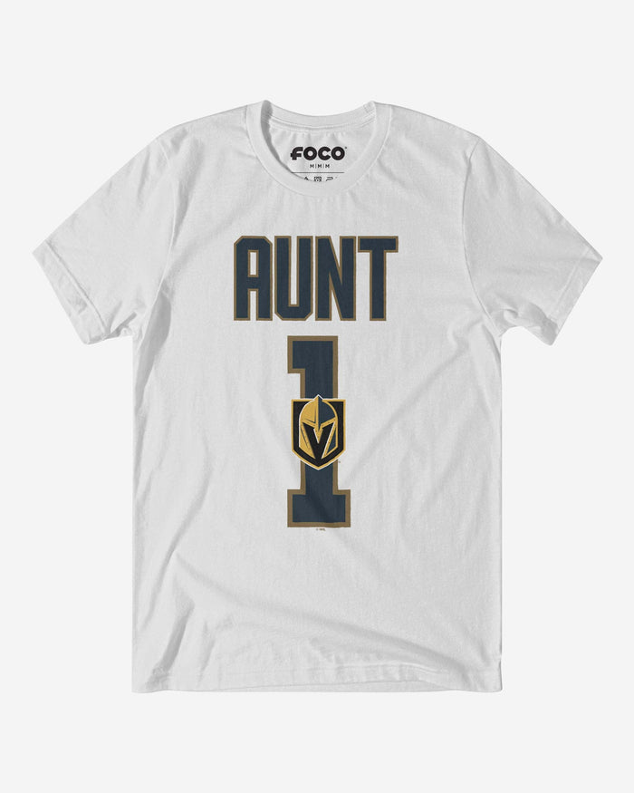 Vegas Golden Knights Number 1 Aunt T-Shirt FOCO S - FOCO.com