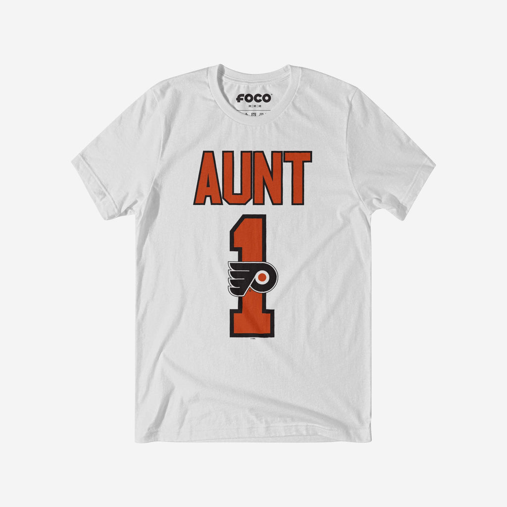 Philadelphia Flyers Number 1 Aunt T-Shirt FOCO S - FOCO.com